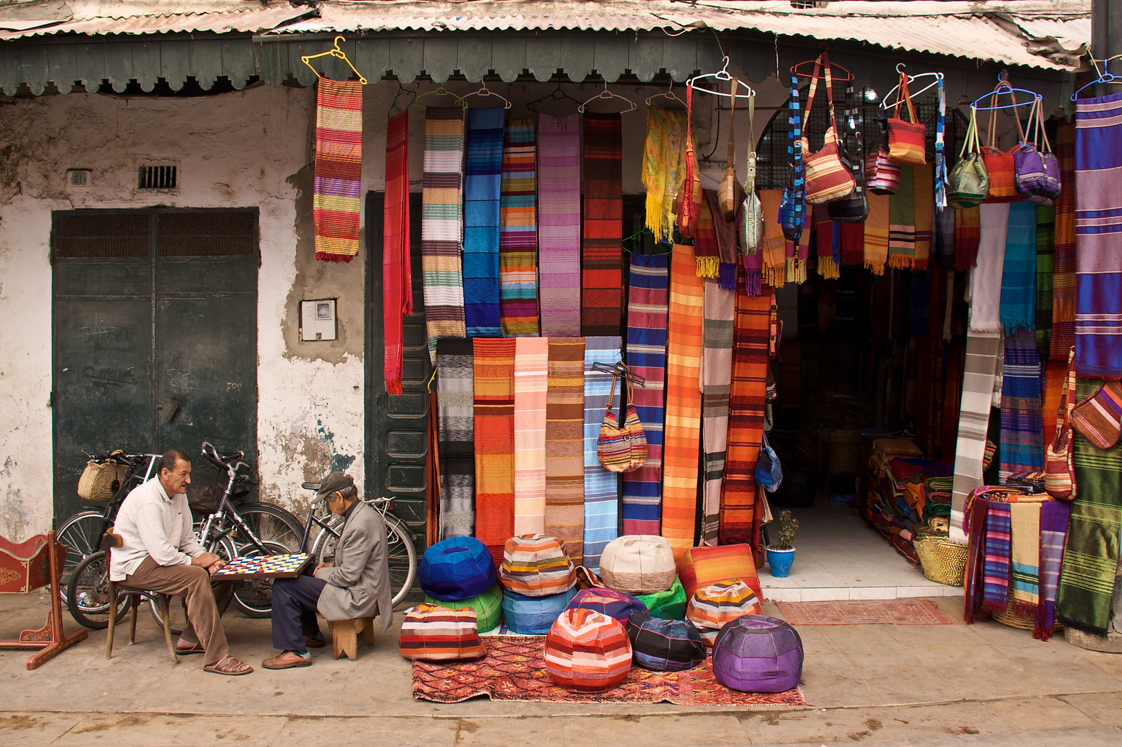 Strassenszene in Rabat