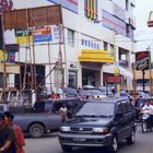 Straßenszene in Samarinda