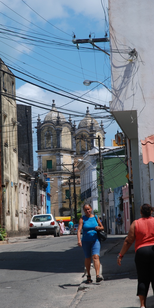 Straßenszene in Saude - Salvador de Bahia
