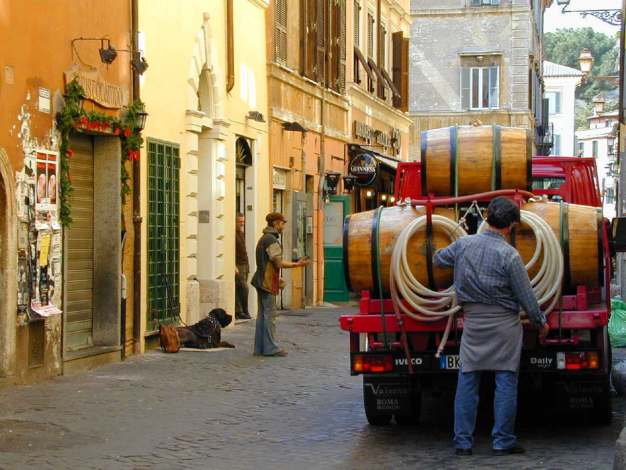 Straßenszene in Trastevere