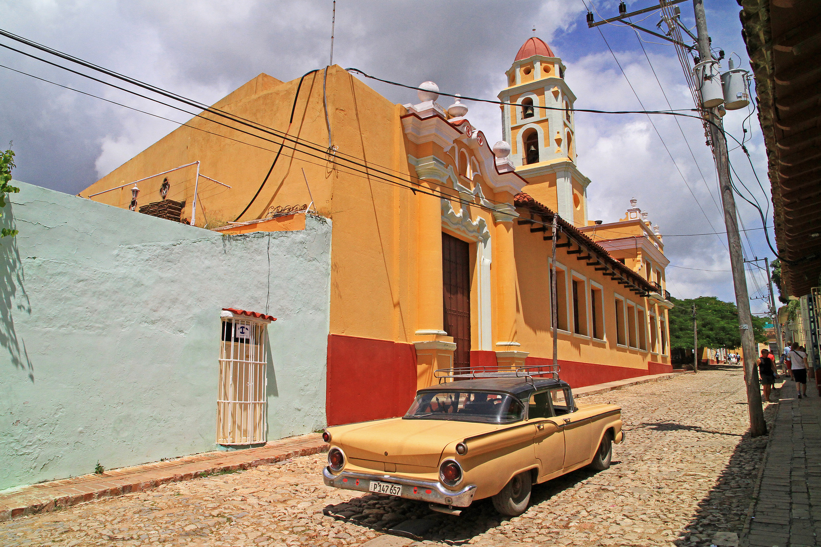 Straßenszene in Trinidad, Kuba