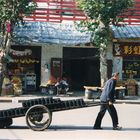 Strassenszene in Wuhan aus dem Jahre 1995