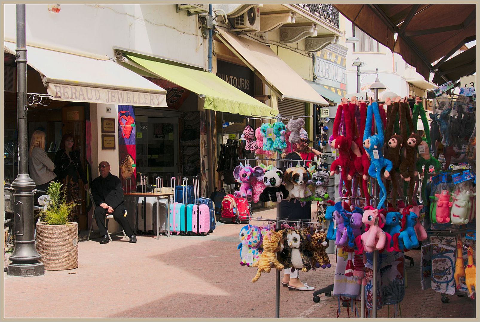 Straßenszene Limassol (Zypern)