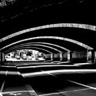 Straßentunnel in Metz, Frankreich