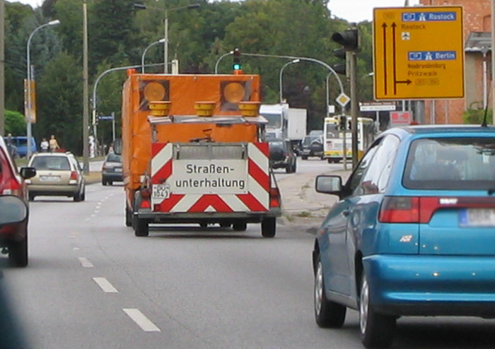 Straßenunterhaltung