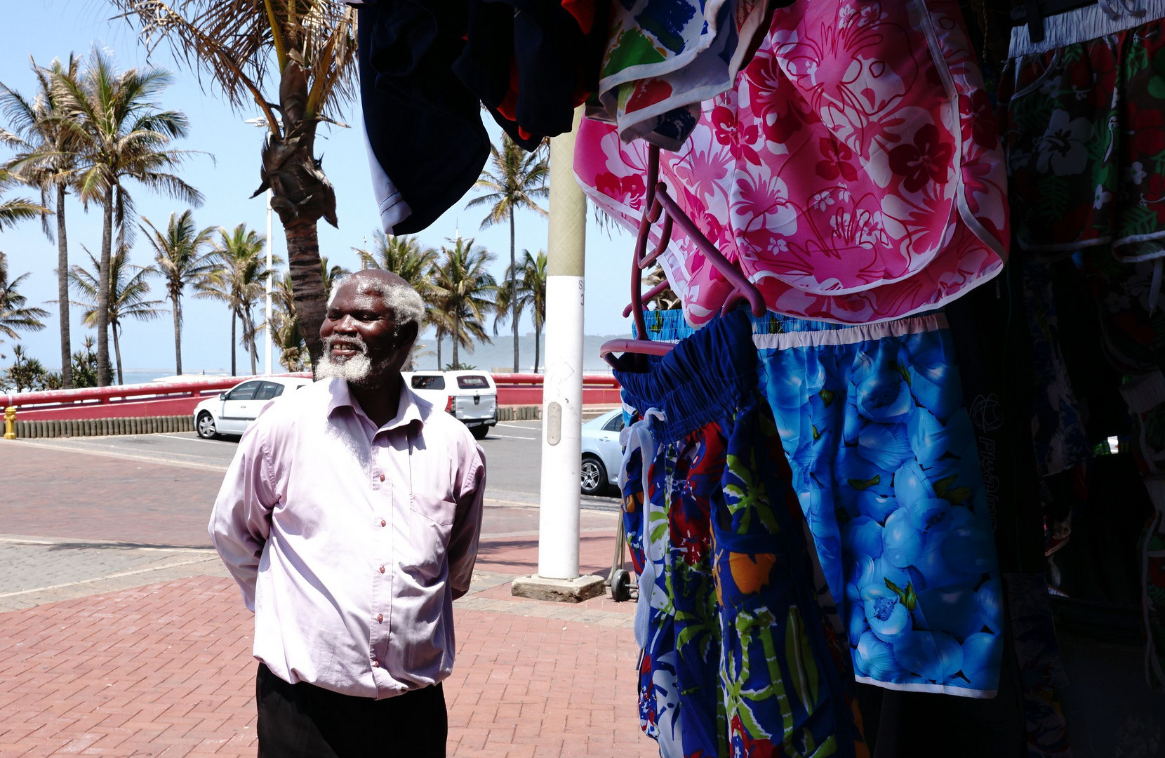 Straßenverkäufer Durban