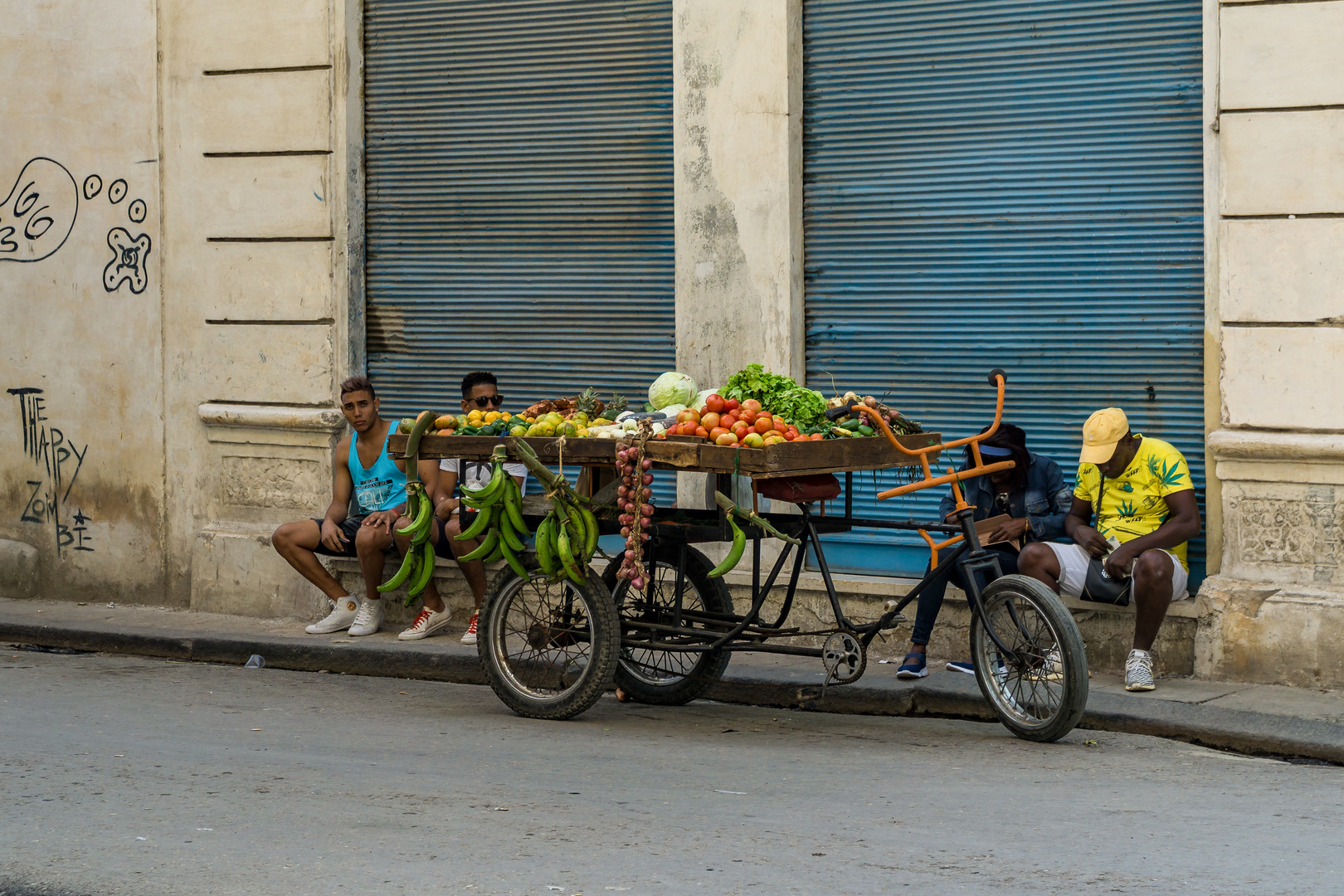 Straßenverkäufer in Havanna, Kuba