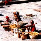 Strassenverkäufer in Kathmandu