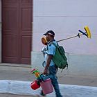 Straßenverkäufer in Kuba