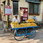 Straßenverkäufer in Nashik / Indien