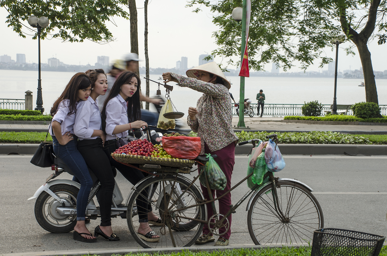 Strassenverkauf Hanoi