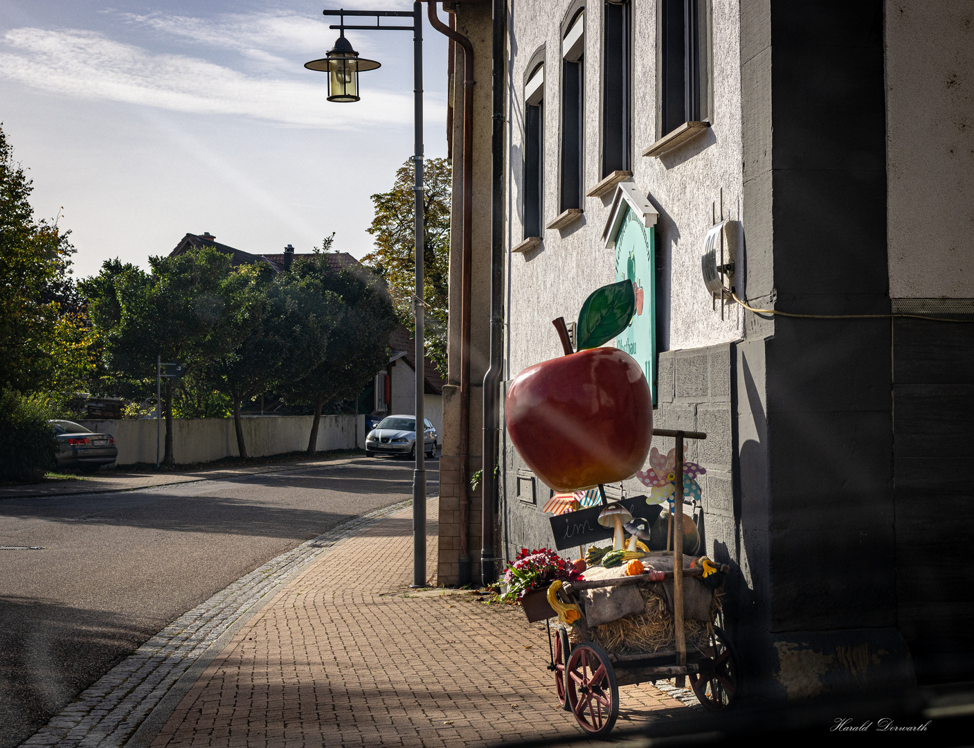 Straßenverkauf in Tiefenbach