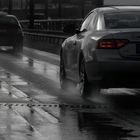 Strassenverkehr im November / Audi A5