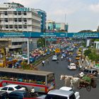 Strassenverkehr in Chennai Indien