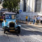 Straßenverkehr in Lissabon