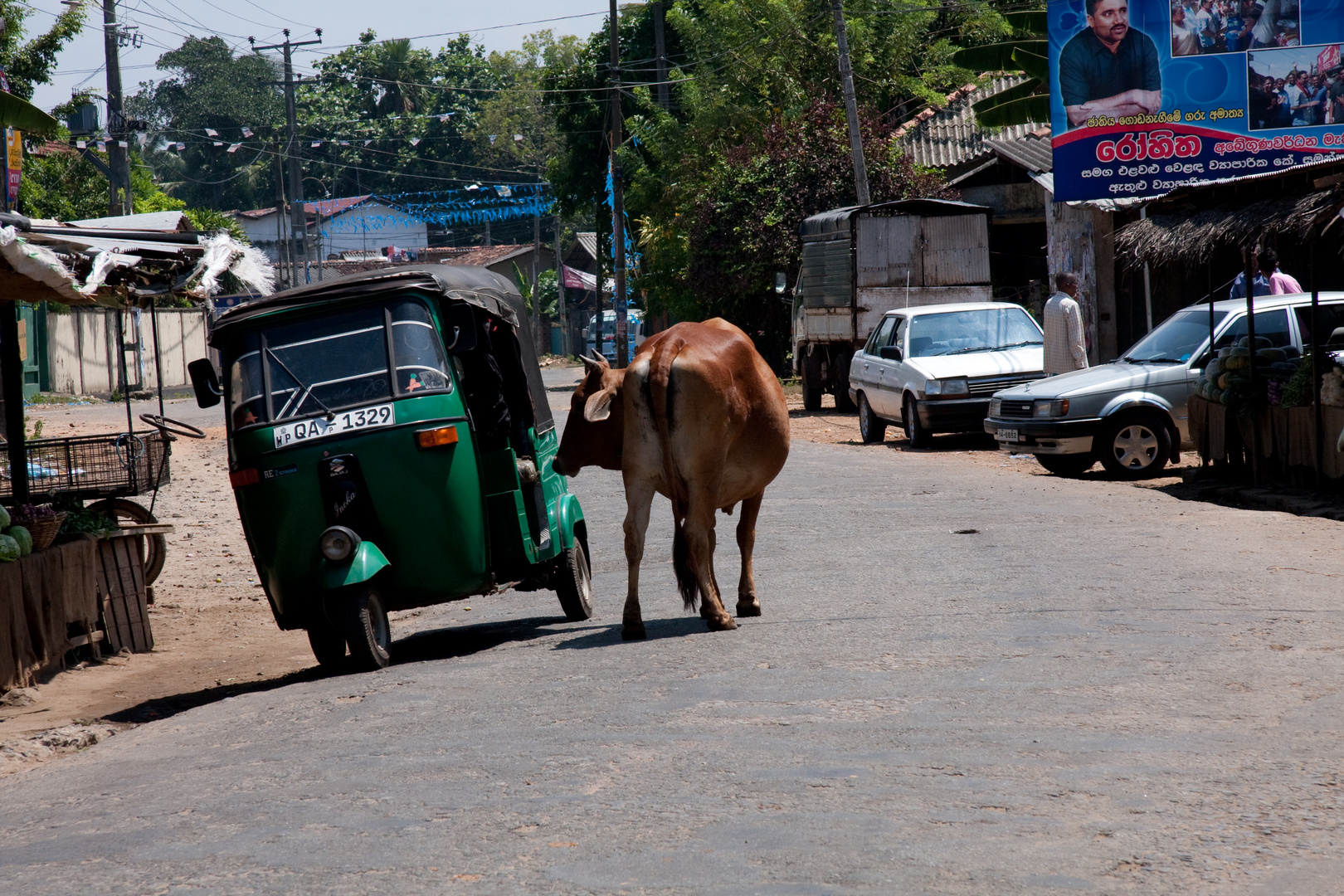 Strassenverkehr in Sri Lanka