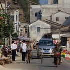 Straßenverkehr in Weizhou Zhen