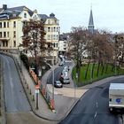 Straßenverzweigung in Wiesbaden
