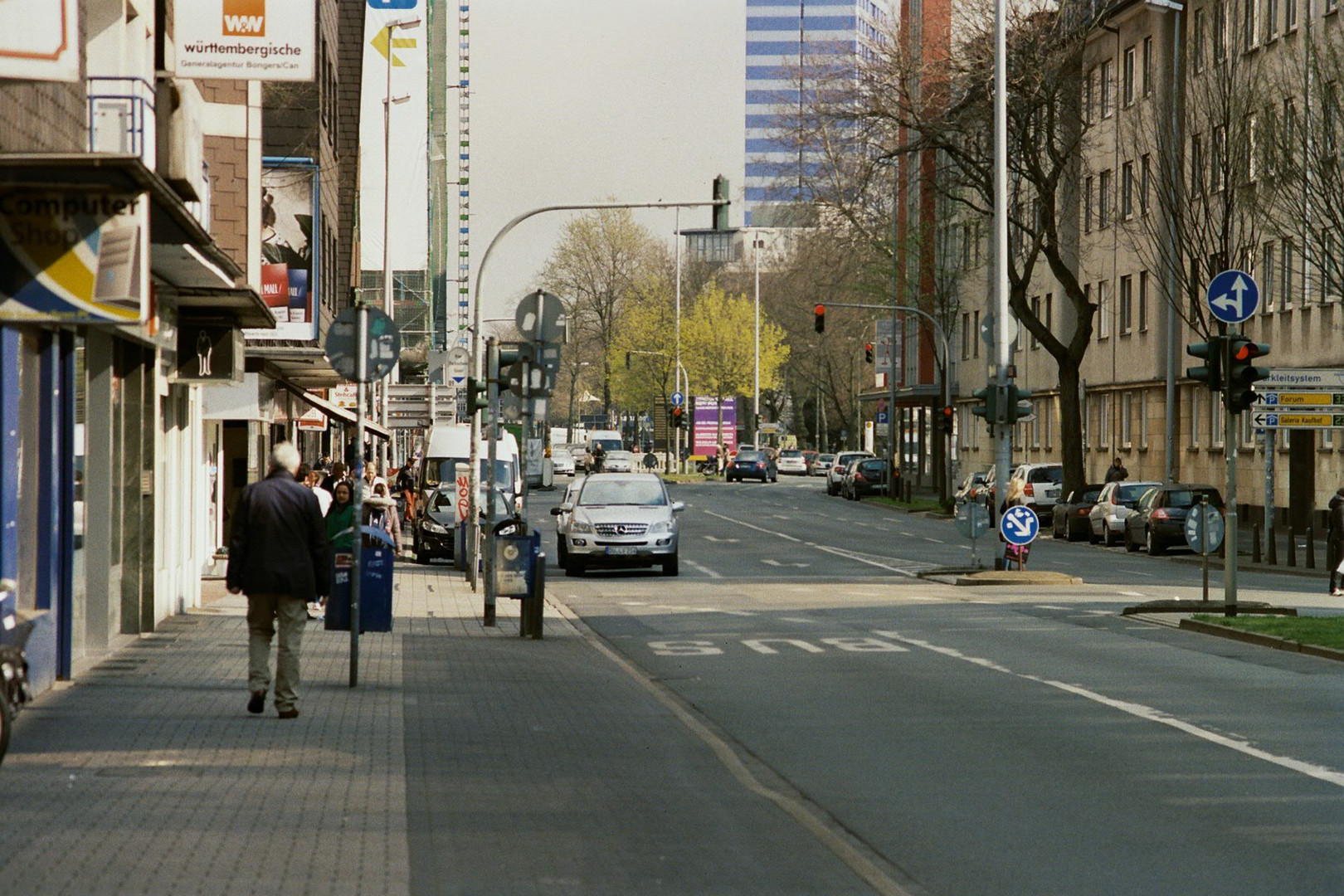 Straßenzenen Momentaufnahme