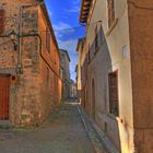 Strassenzug in Porreres - HDR