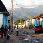 Straßenzug in Trinidad auf Cuba