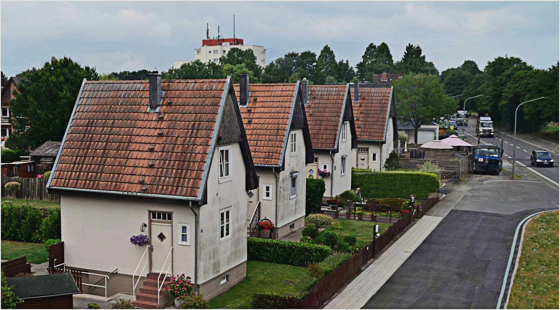 Straßenzug in Viersen