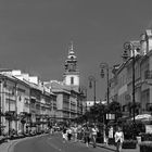 Straßenzug (Novy Swiat) zur Altstadt von Warschau