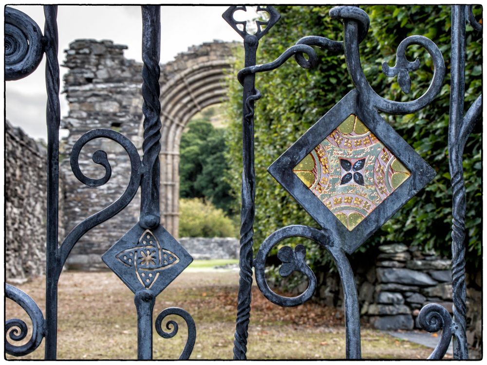 Strata Florida Abbey ist geschlossen