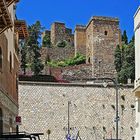 Strategisch gut angelegt ist diese Burg in Malaga.