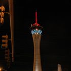 Stratosphere Tower bei Nacht
