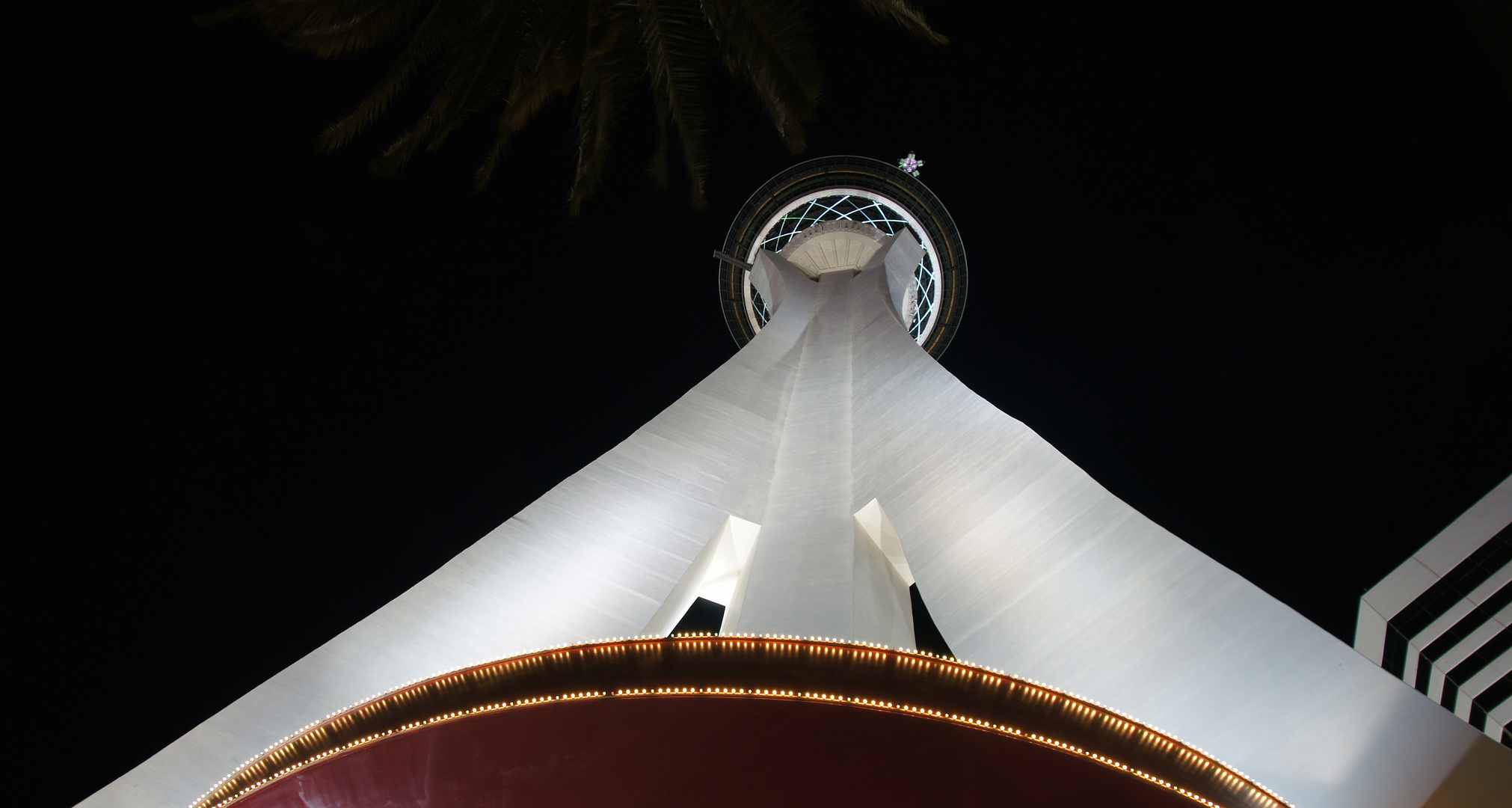 Stratosphere Tower in Las Vegas mit Roller Coaster