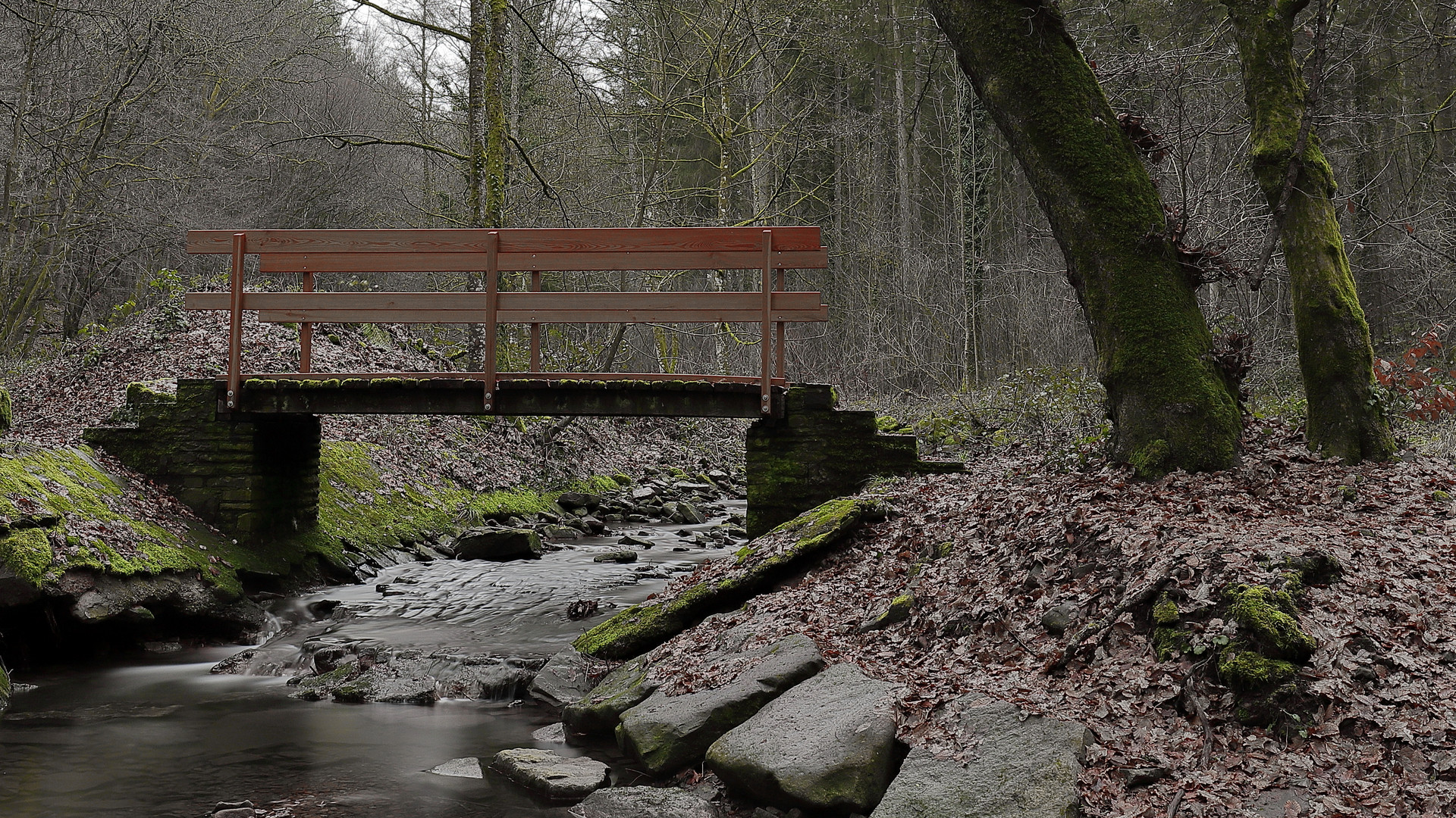 Straubenhardt, Feldrennacher Bach, Brücke