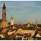 Straubing im Abendlicht