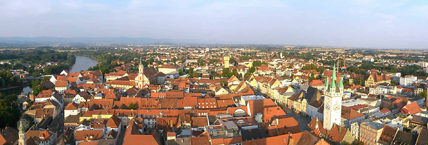 Straubing von oben