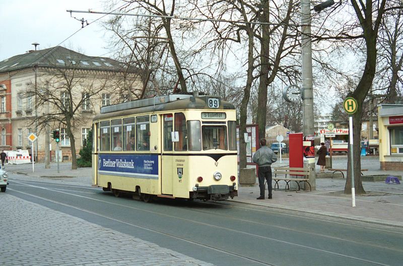 Strausberg Lustgarten im März 1995 Tw 07