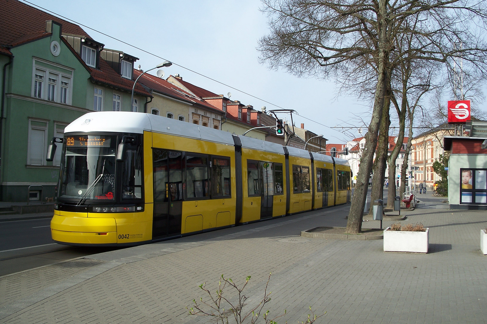 Strausberg,Endhaltestelle"Lustgarten"