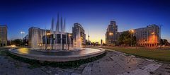 Strausberger Platz - Berlin Skyline