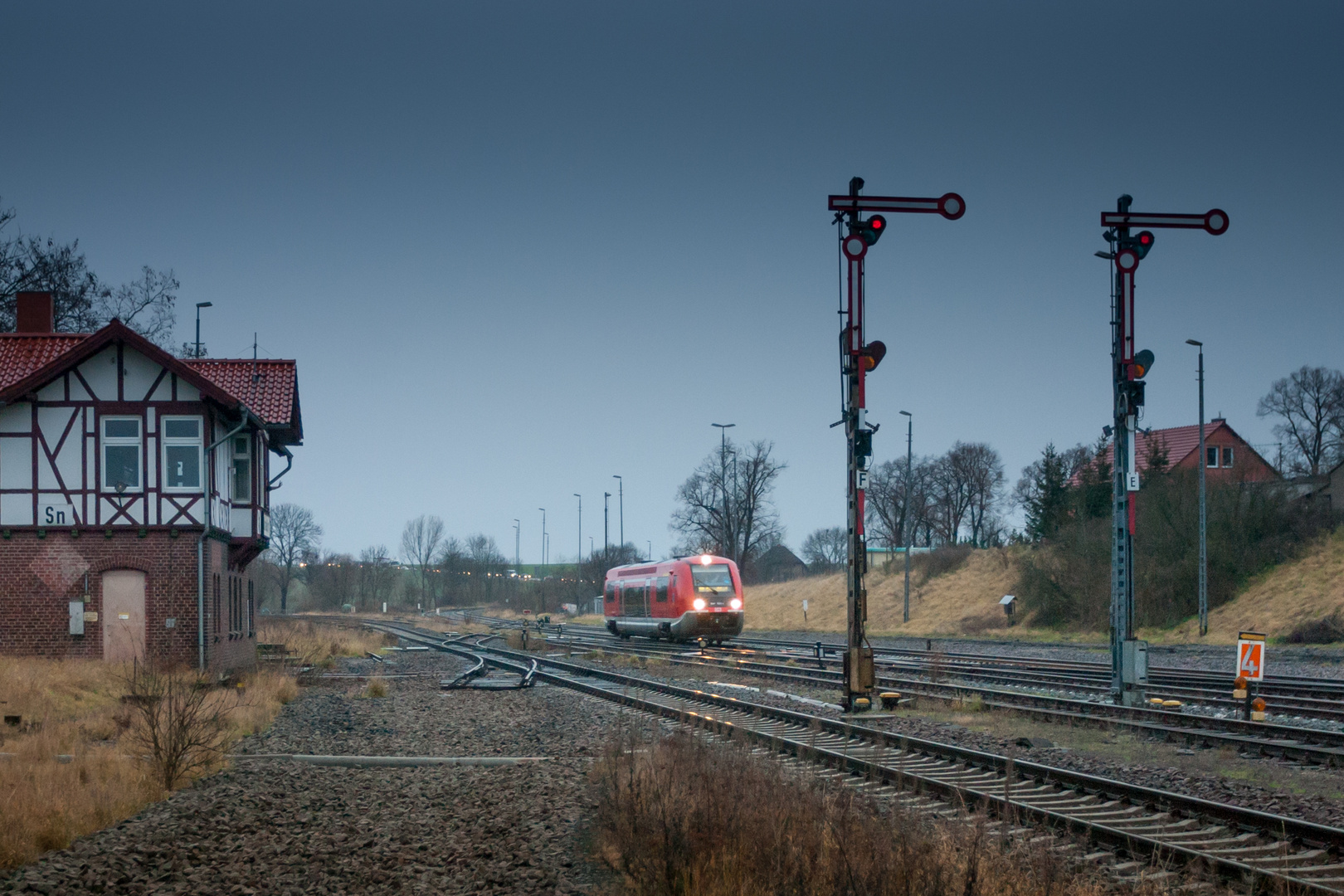 Straußfurt, Regionalbahnzug der Pfefferminzbahn