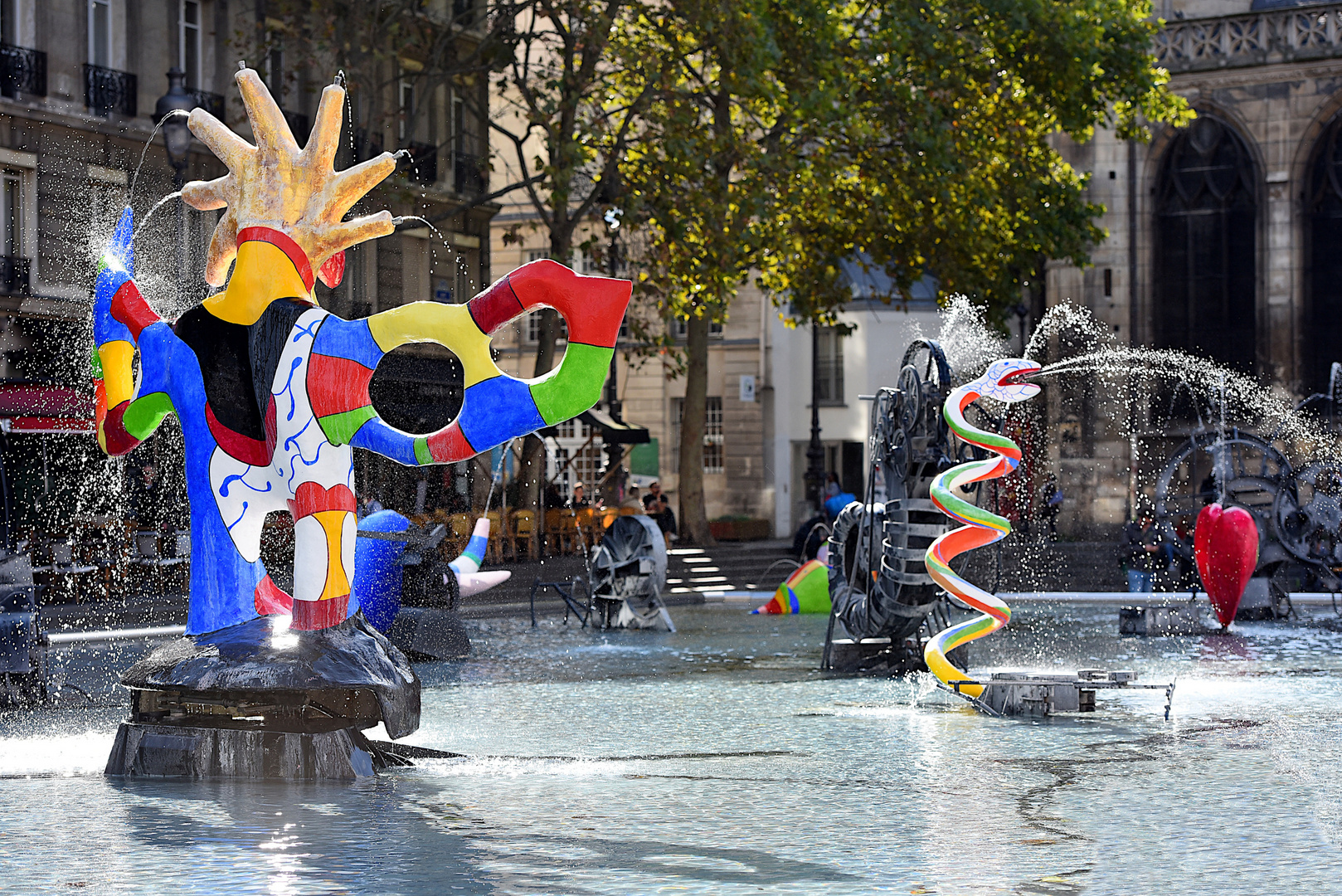 Stravinsky Fountain