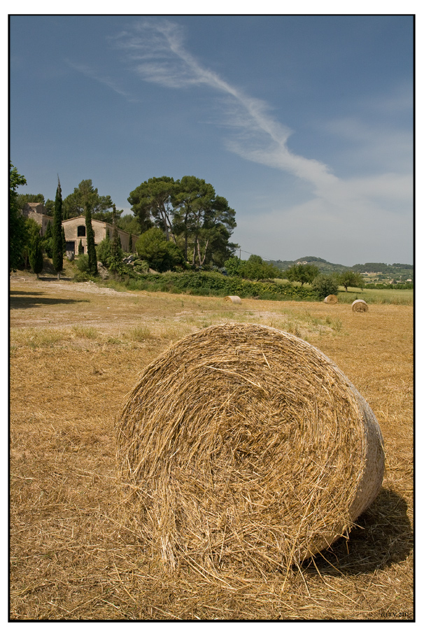 straw bales