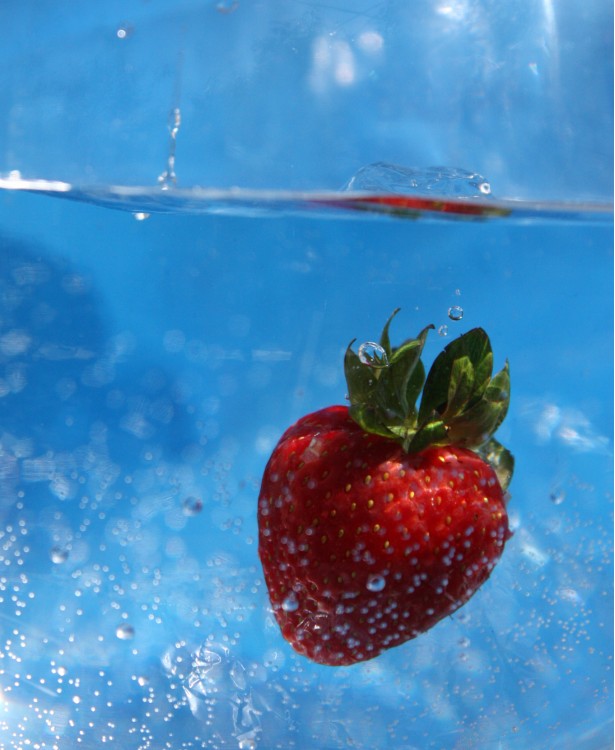 Strawberry in the Water