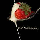 Strawberry with white chocolate