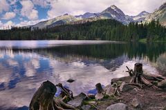 Strbske pleso - hohe Tatra (Slowakei) 