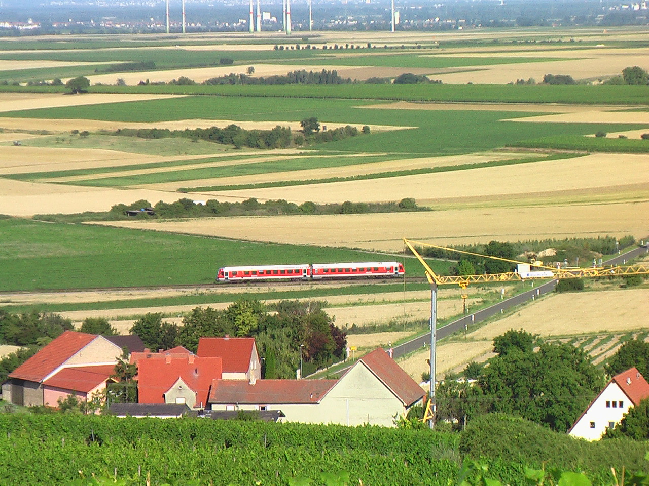 Strecke: Monsheim - Grünstadt/Weinstraße