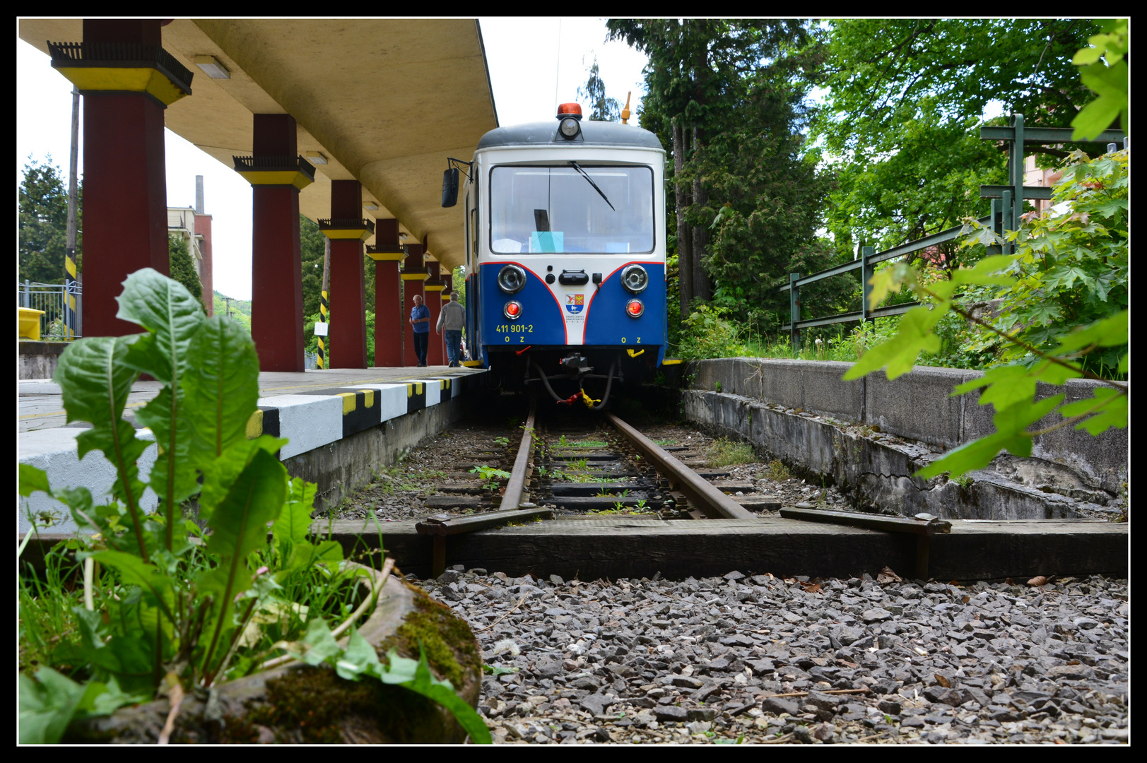 Streckenende Trencianska-Teplice