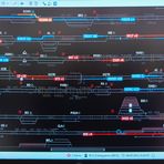 Streckenfahrplan Gotthard