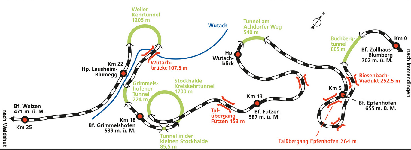 Streckenplan