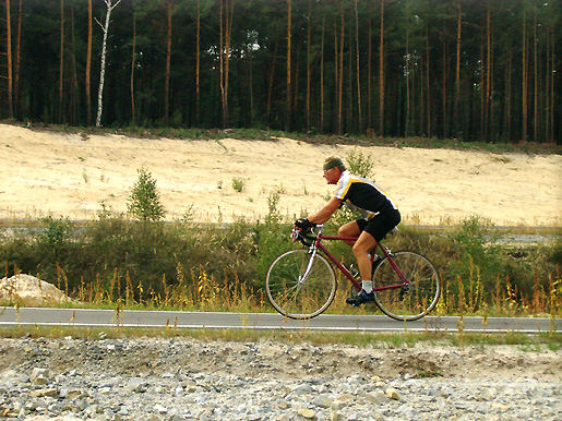 Streckentest auf neuen Radwegen im Lausitzer Seenland