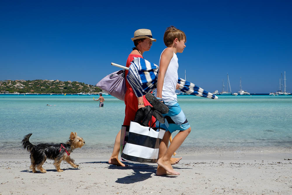 Street am Strand