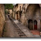 street and stairs